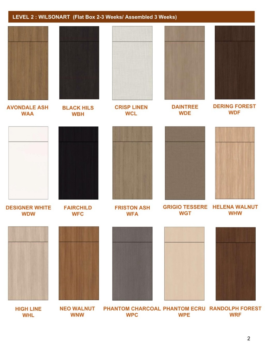 Eurocraft Color EUROCRAFT CABINETRY - TRENDS CATALOG (EC FL VERSION)